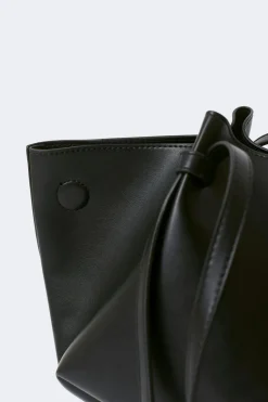 Outlet Gina Tricot Strap handle tote bag Zwart
