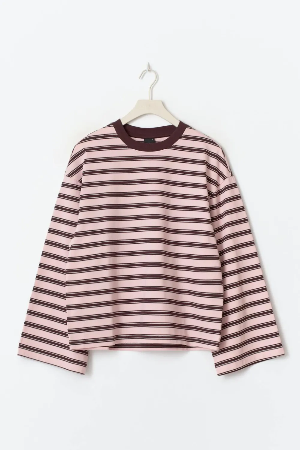 Best Gina Tricot Stripe long sleeve tee Roze