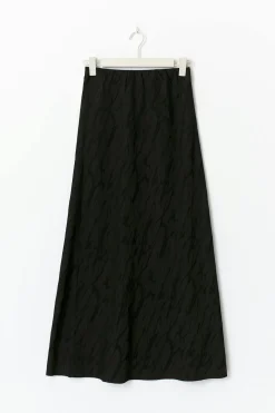 Sale Gina Tricot Structured skirt Zwart