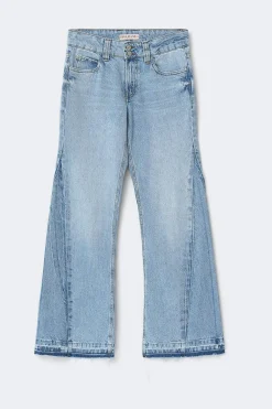 Online Gina Tricot Super flare jeans Blauw