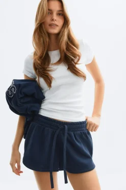 Clearance Gina Tricot Sweat shorts Blauw