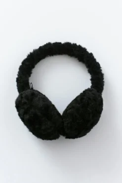 Online Gina Tricot Teddy ear muffs Zwart