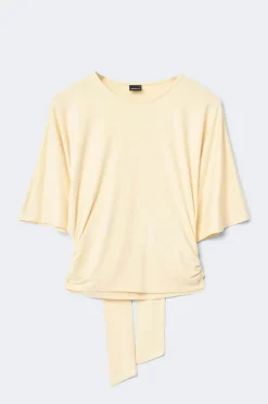 Discount Gina Tricot Tie back top Geel