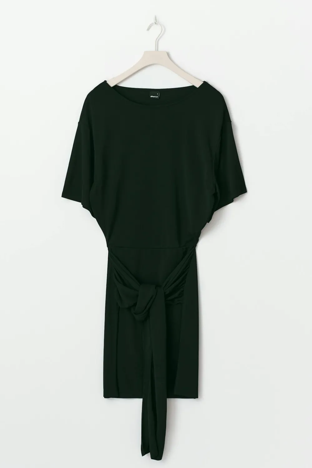 Best Gina Tricot Tie shortsleeve dress Zwart
