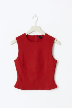 Discount Gina Tricot Tight top Rood