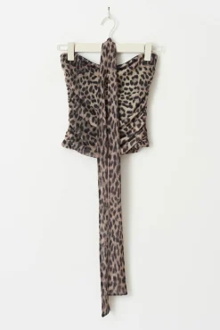 Sale Gina Tricot Tube scarf top Bruin