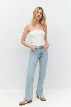 Best Gina Tricot Tube top Wit