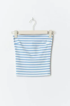 Hot Gina Tricot Tube top Blauw