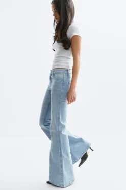 Best Gina Tricot Ultra flare jeans Blauw