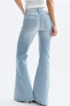 Best Gina Tricot Ultra flare jeans Blauw