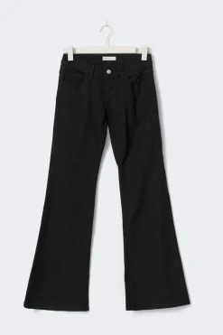 Hot Gina Tricot Ultra low flare petite jeans Zwart