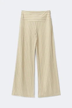 Gina Tricot Wide leg trousers Beige