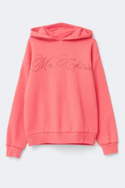 Hot Gina Tricot Y basic hood Roze