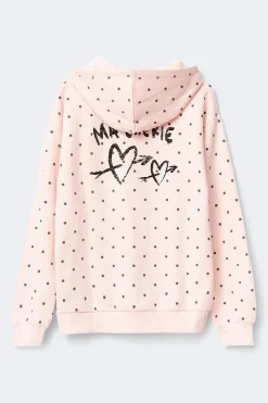 New Gina Tricot Y basic hood Roze