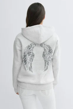 Discount Gina Tricot Y basic hood Grijsv