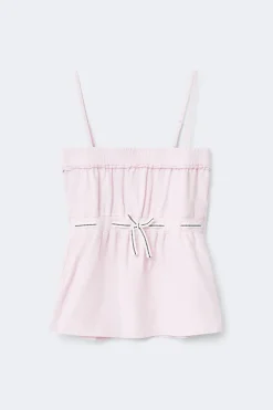 Best Gina Tricot Y detail top Roze