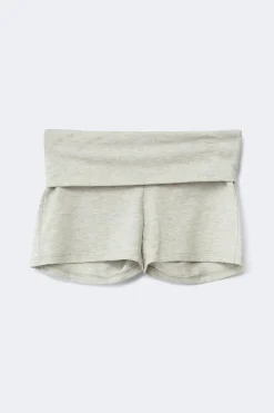 Discount Gina Tricot Y folded waist shorts Grijsv