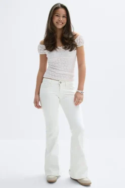 Best Gina Tricot Y for real low waist jeans Wit
