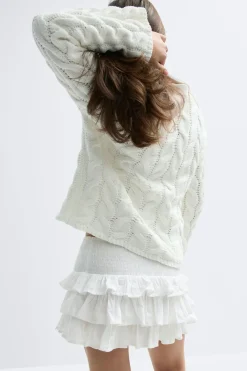 Sale Gina Tricot Y frill skirt Wit