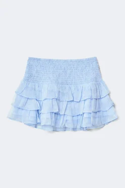 Clearance Gina Tricot Y frill skirt Blauw