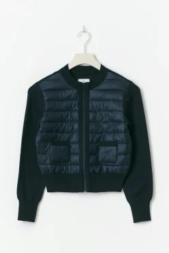 Best Gina Tricot Y lightweight rib jacket Blauw