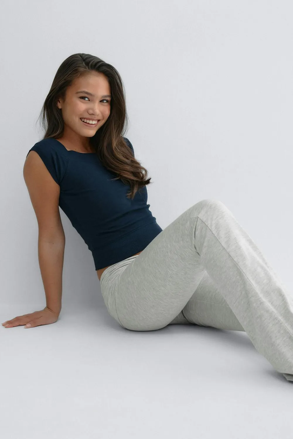 Best Gina Tricot Y low waist yoga leggings Grijsv