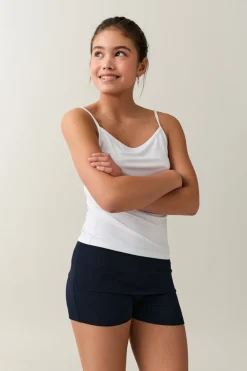 Hot Gina Tricot y low waist yoga shorts Blauw