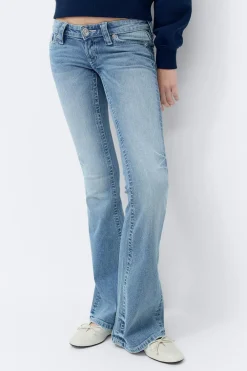 Sale Gina Tricot Y runway jeans Blauw