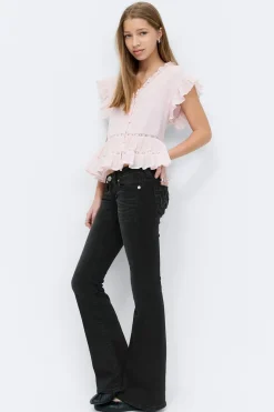 New Gina Tricot Y runway jeans Zwart