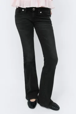 New Gina Tricot Y runway jeans Zwart