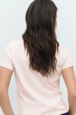Discount Gina Tricot Y scandi basic tee Roze