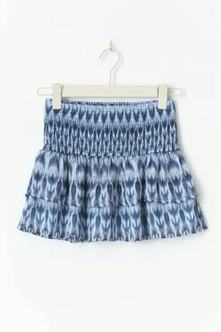 Discount Gina Tricot Y two layer multi skirt Blauw
