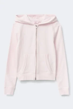 Outlet Gina Tricot Y y2k 2 way zip hoodie Roze