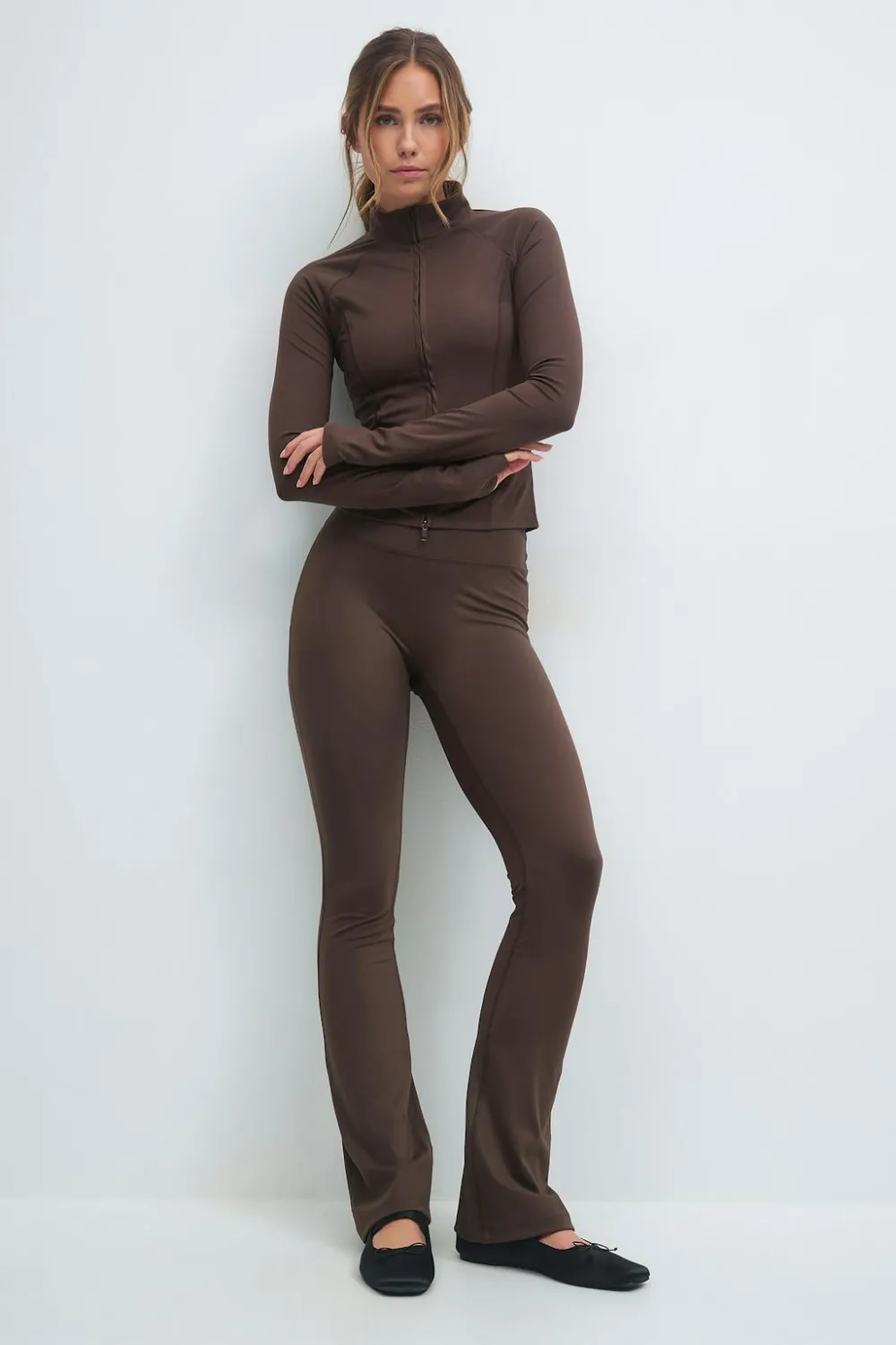 Clearance Gina Tricot Yoga jacket Bruin