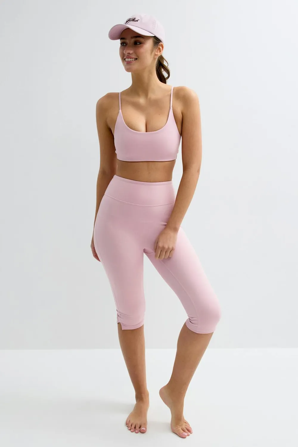 Sale Gina Tricot Yoga strap top Roze