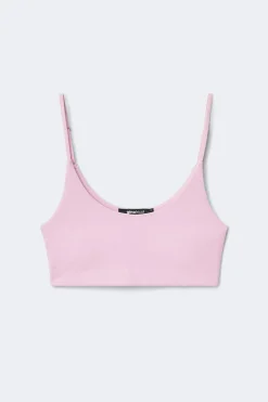 Sale Gina Tricot Yoga strap top Roze
