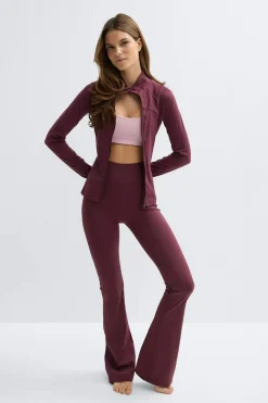 Sale Gina Tricot Zip yoga jacket Rood